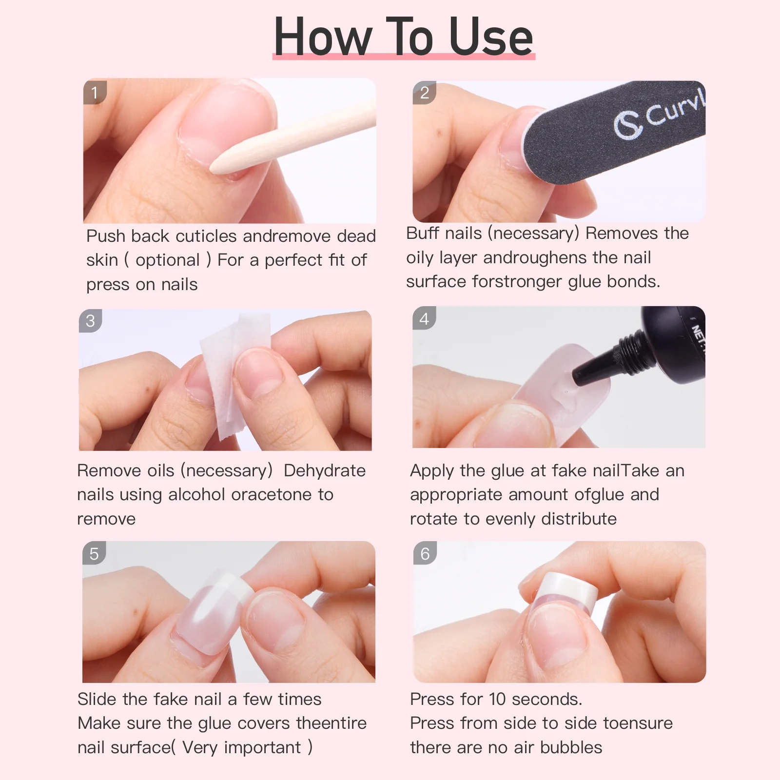 10g × 2pcs Semi-Solid Nail Glue Kit - Image 8