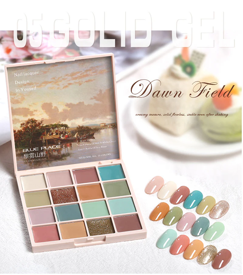 16 Colors Solid Nail Gel CL05 - Image 2