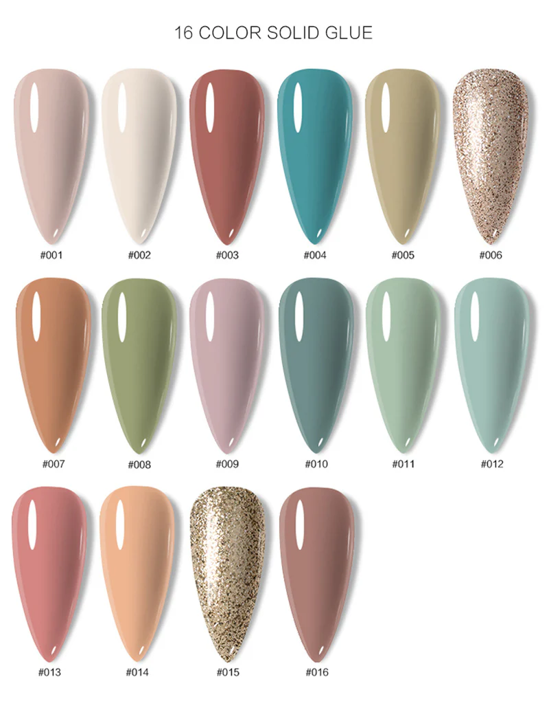 16 Colors Solid Nail Gel CL05 - Image 4