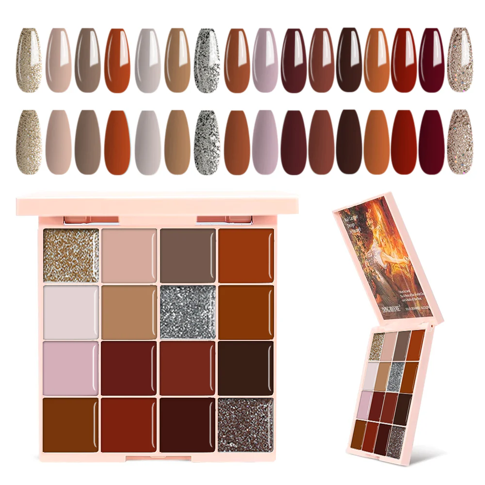 16 Colors Solid Nail Gel CL09 - Image 13