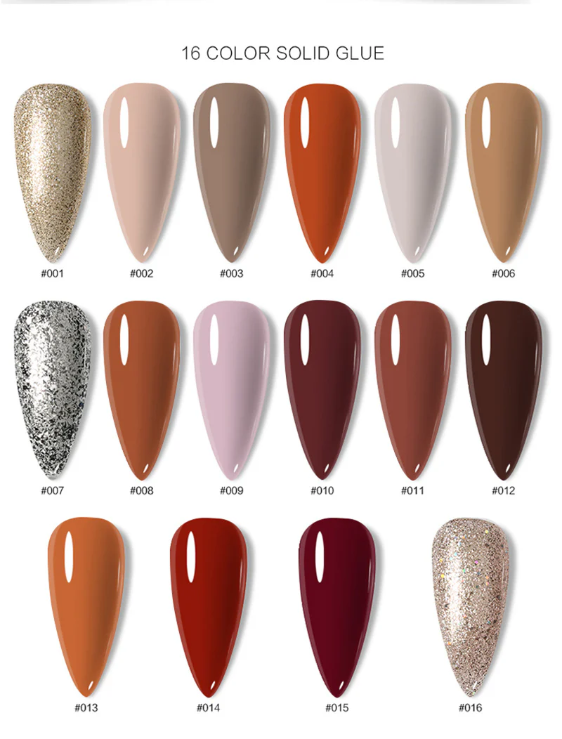 16 Colors Solid Nail Gel CL09 - Image 4
