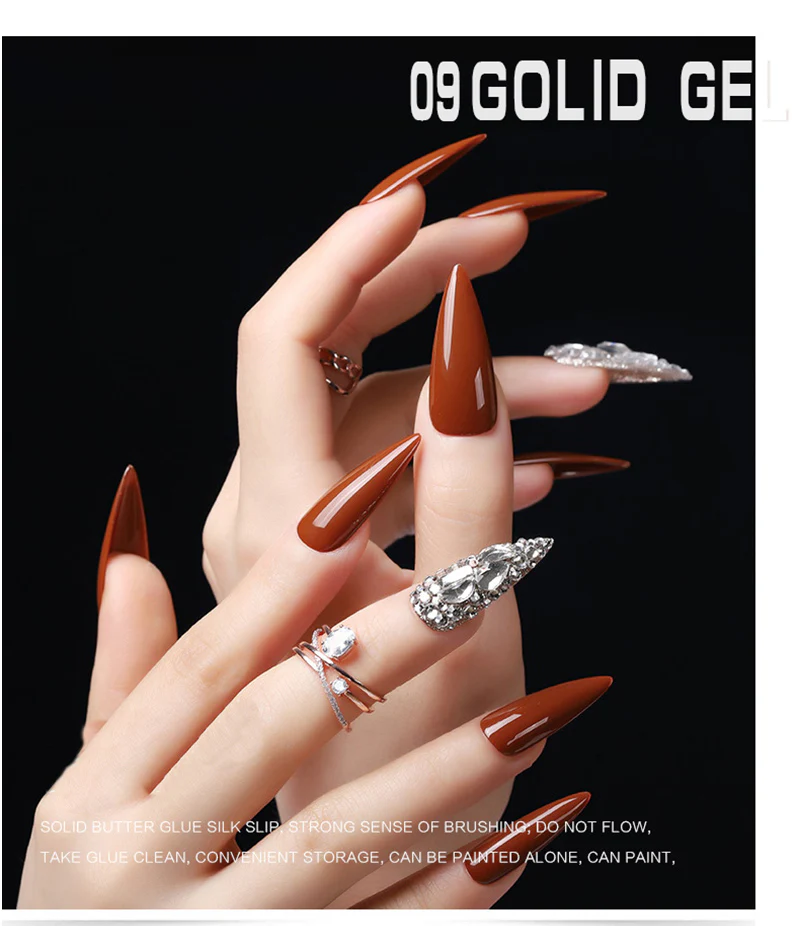 16 Colors Solid Nail Gel CL09 - Image 5