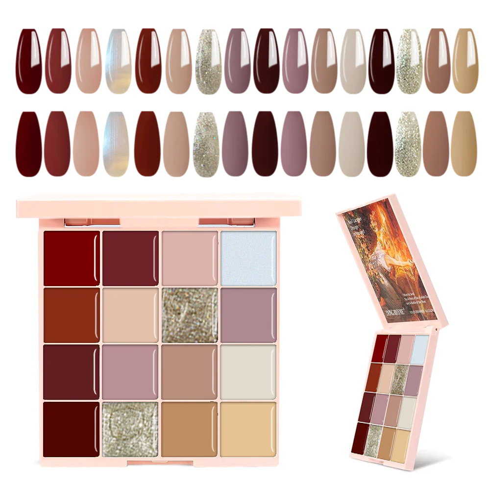 16 Colors Solid Nail Gel Set3 - Image 9