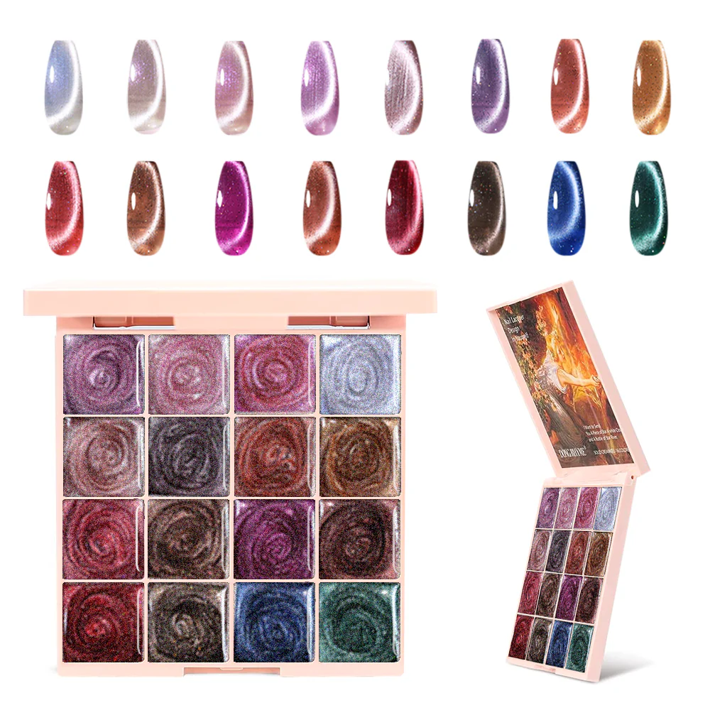 16 Colors Solid Nail Gel Set9 - Image 9