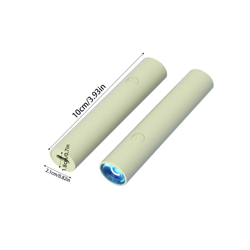 1pc Handheld Portable Mini Nail Dryer Baking Lamp Fast Curing For Color Gel Battery Or USB Select yzled01 - Image 6