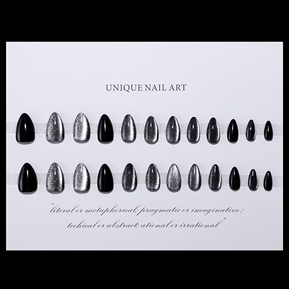 24pcs/Set Press On Nails XNMY134 - Image 3