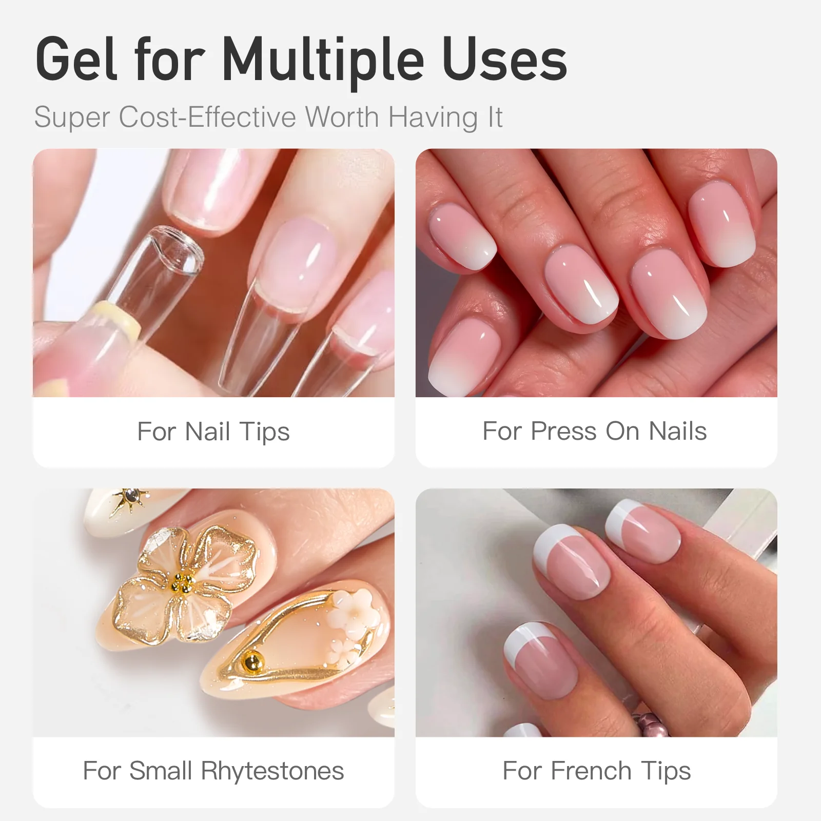 2g × 5pcs Semi-Solid Nail Glue Kit - Image 7