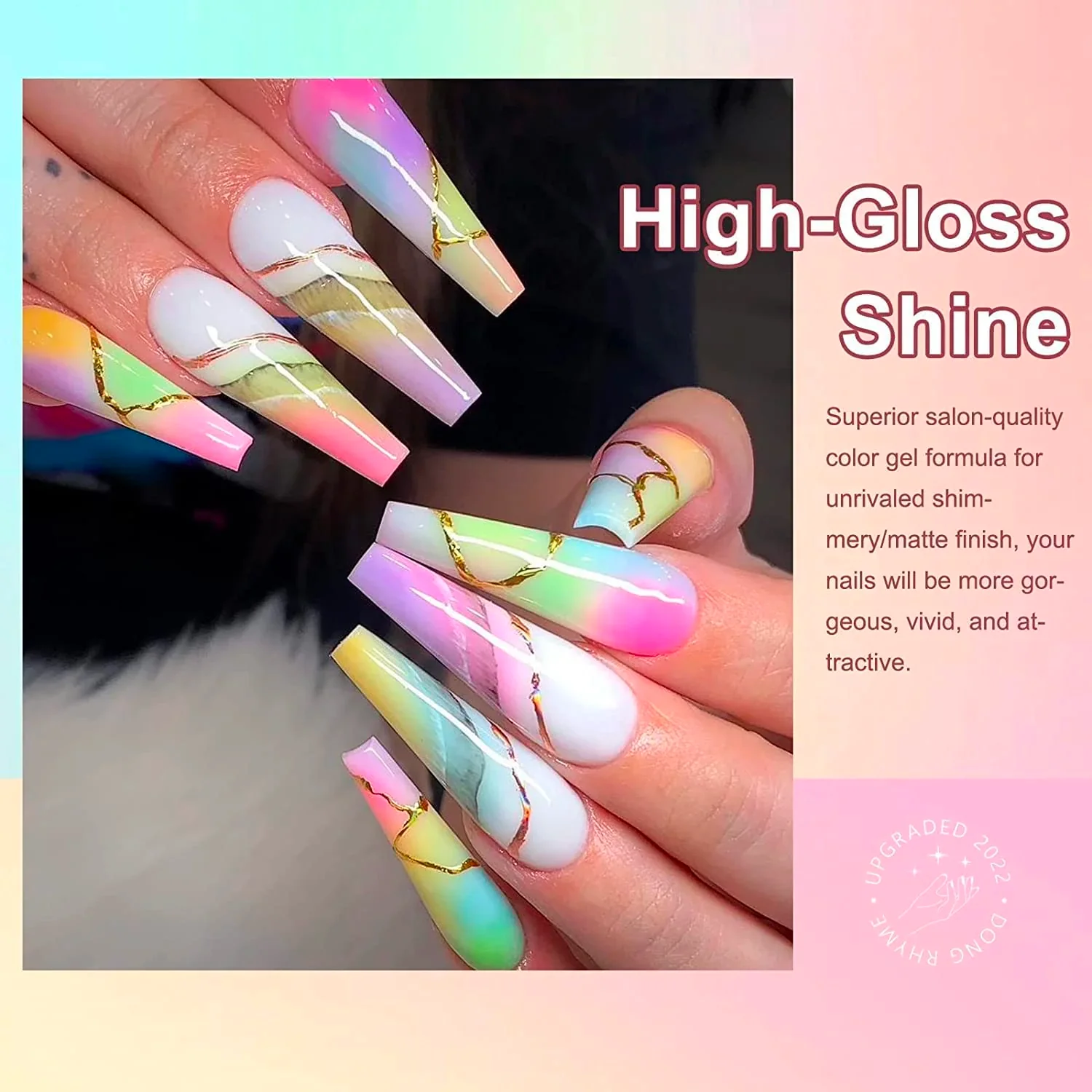 4 Colors Solid Nail Gel color9 - Image 6