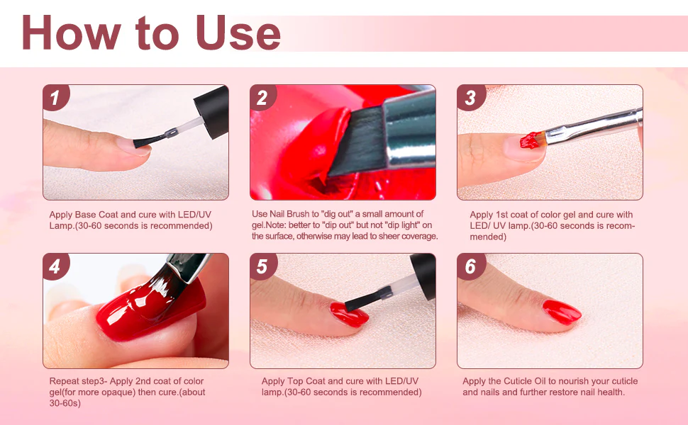 4 Colors Solid Nail Gel color9 - Image 8