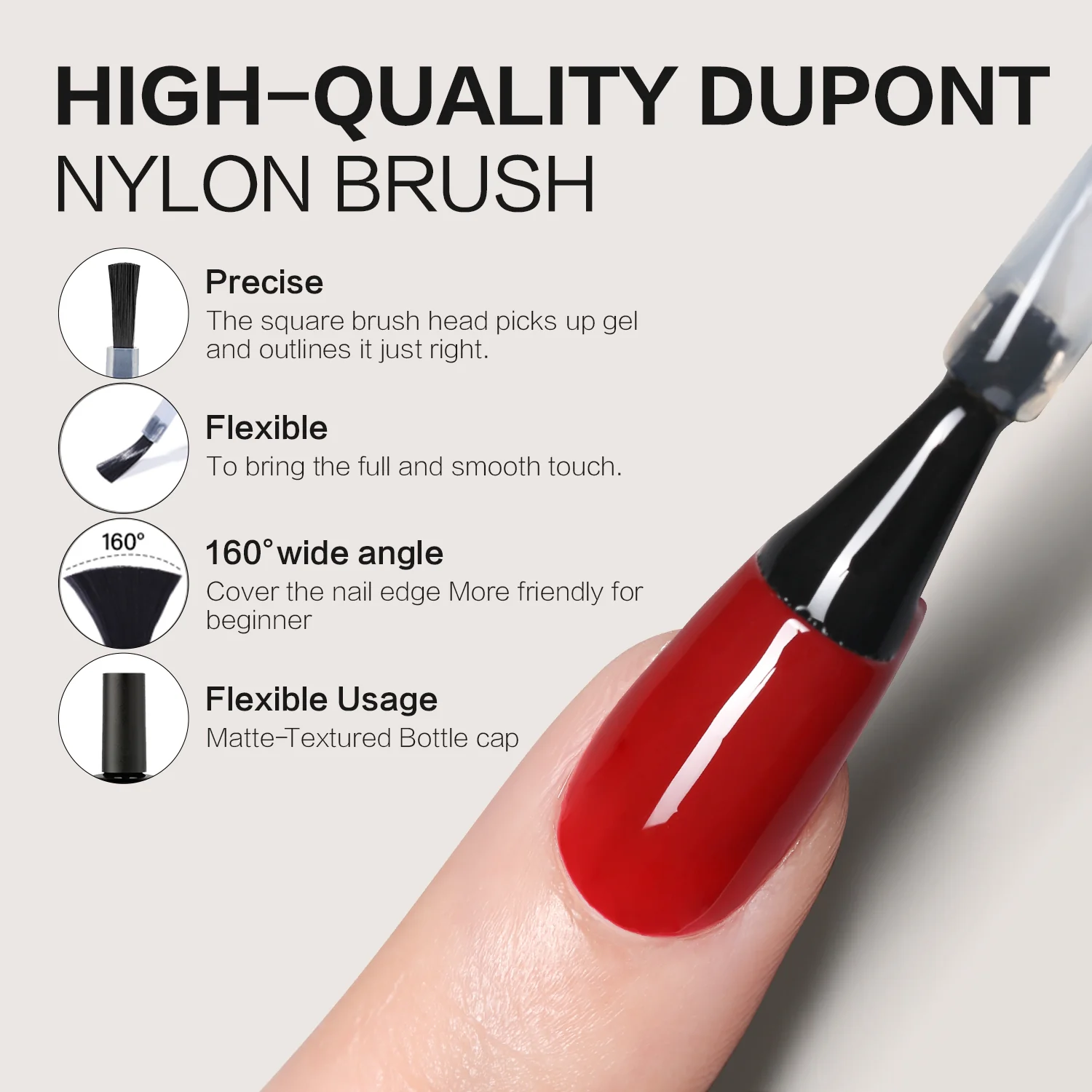 15ml No Wipe Gel Top Coat and Base Coat - Image 9