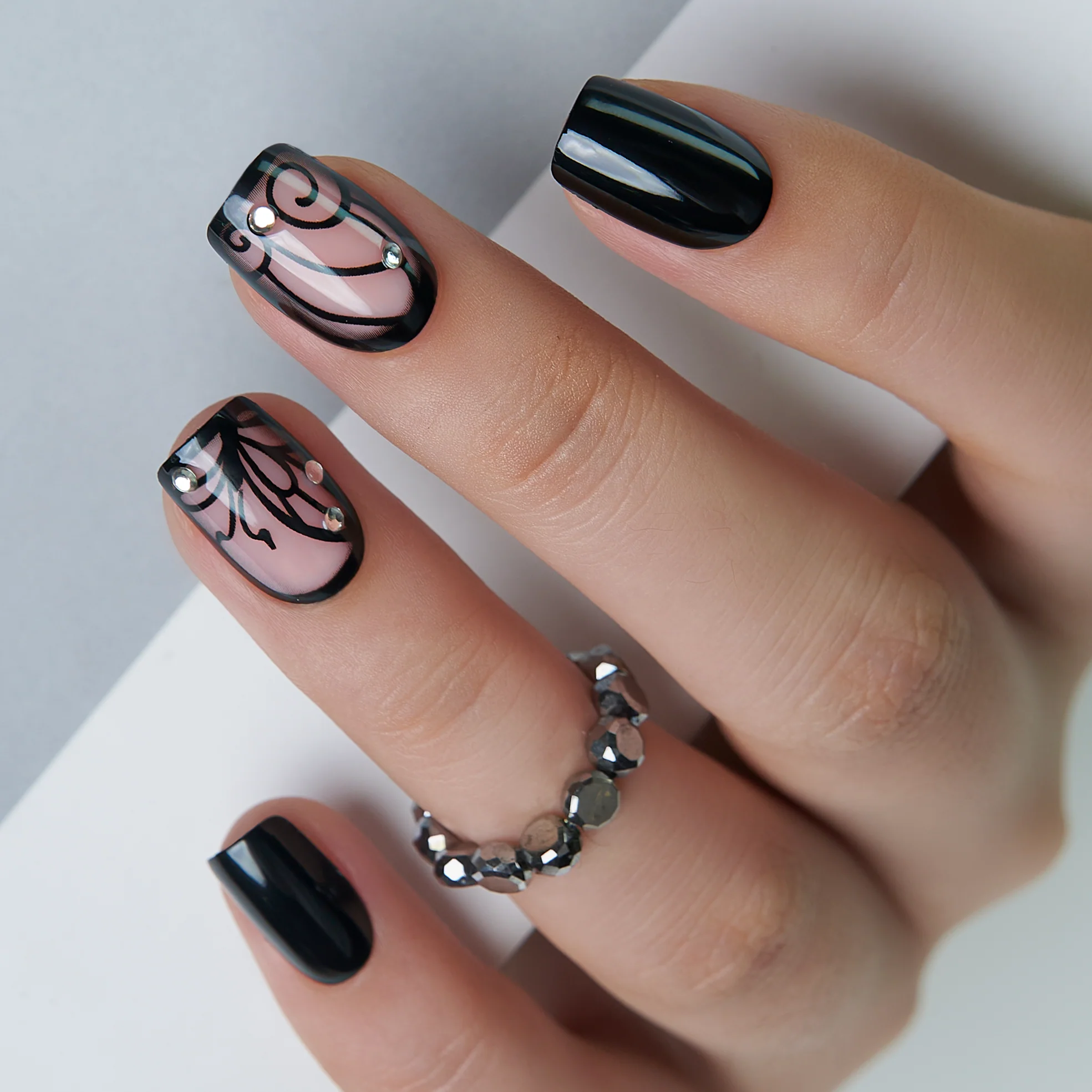 Chic Noir Wings - Image 4