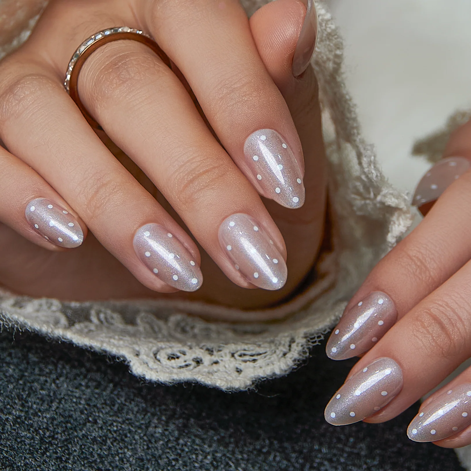 Pearl Polka Charm - Image 3