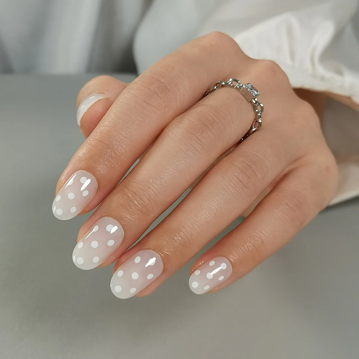 Sweet Polka White - Image 2