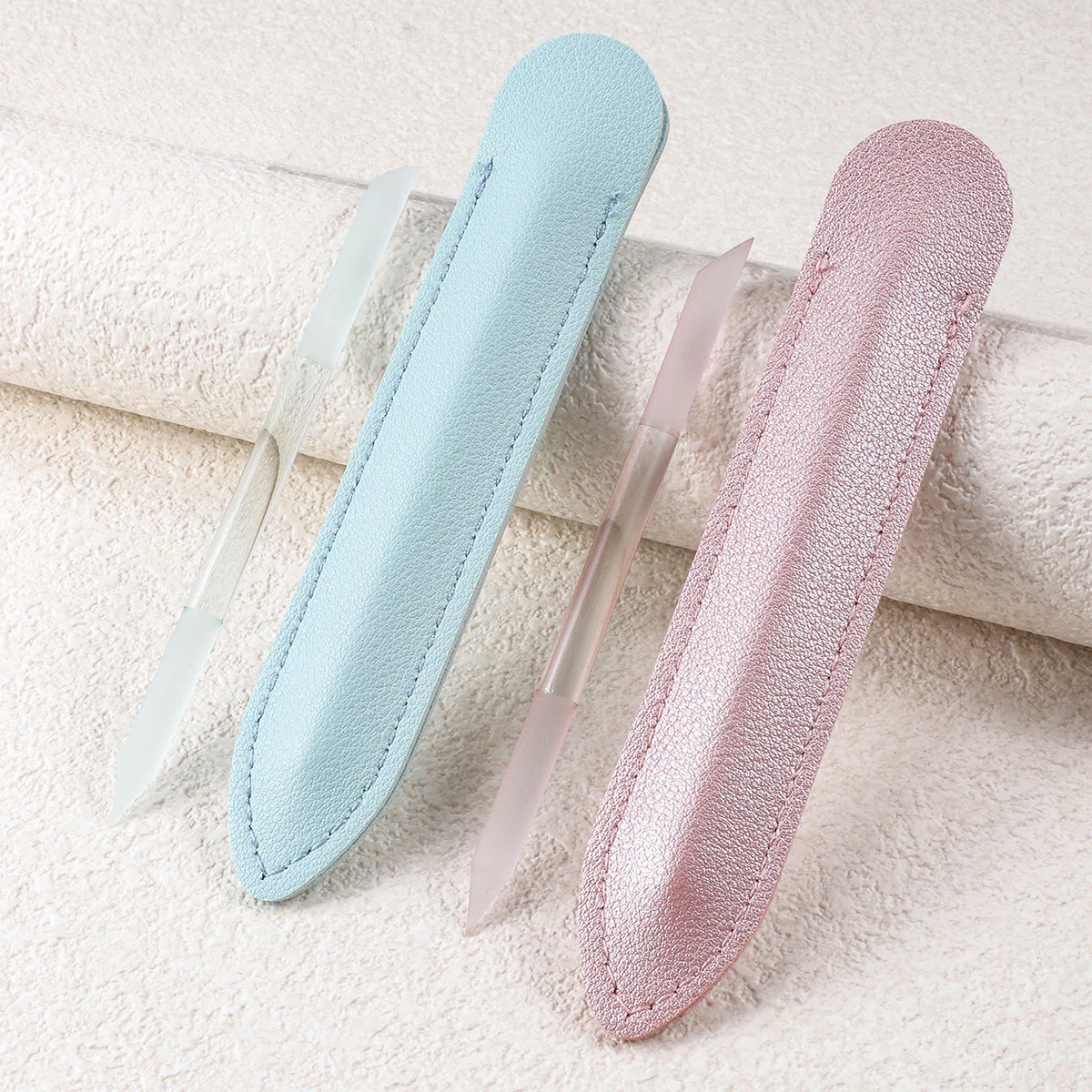 Glass Cuticle Pusher - Dual Ended Manicure Stick - Image 9