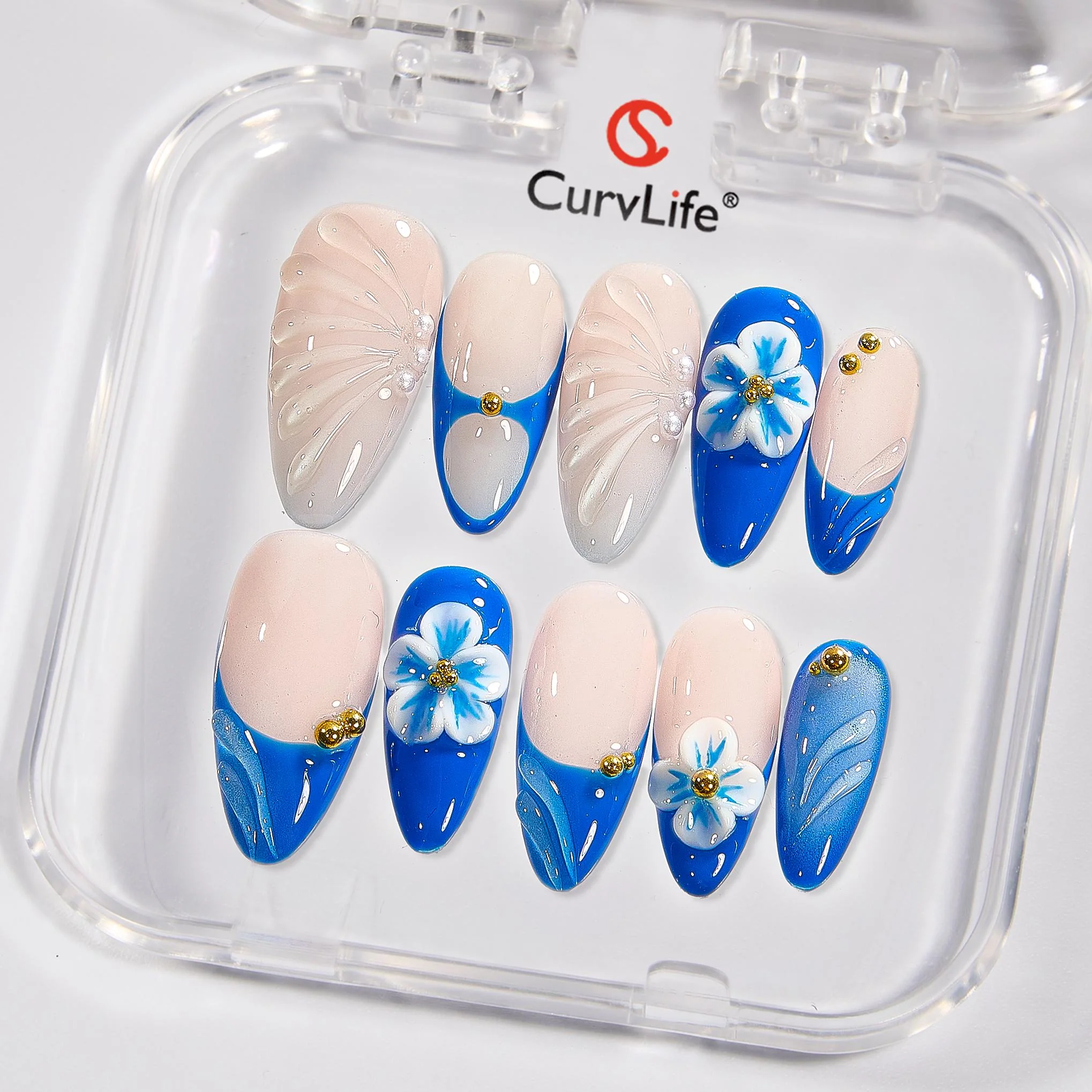 Handmade·Azure Petal - Image 2