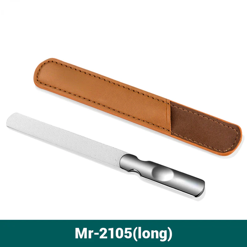 Double Sided Nail Files Stainless Steel Manicure Pedicure Grooming For Professional Finger Toe Nail Care Tools - Image 8
