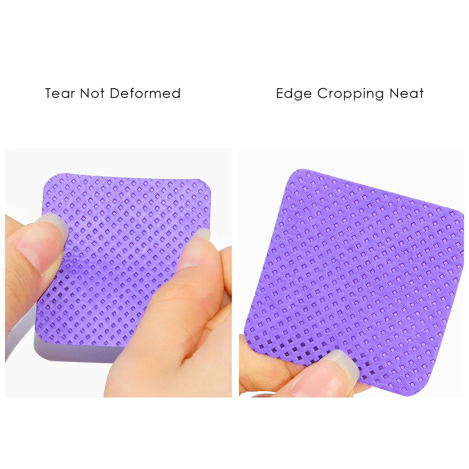 Lint Free Nail Wipes Nail Polish Remover Pads 300PCS Super Absorbent Nail Prep and Gel Polish Remover - Image 3