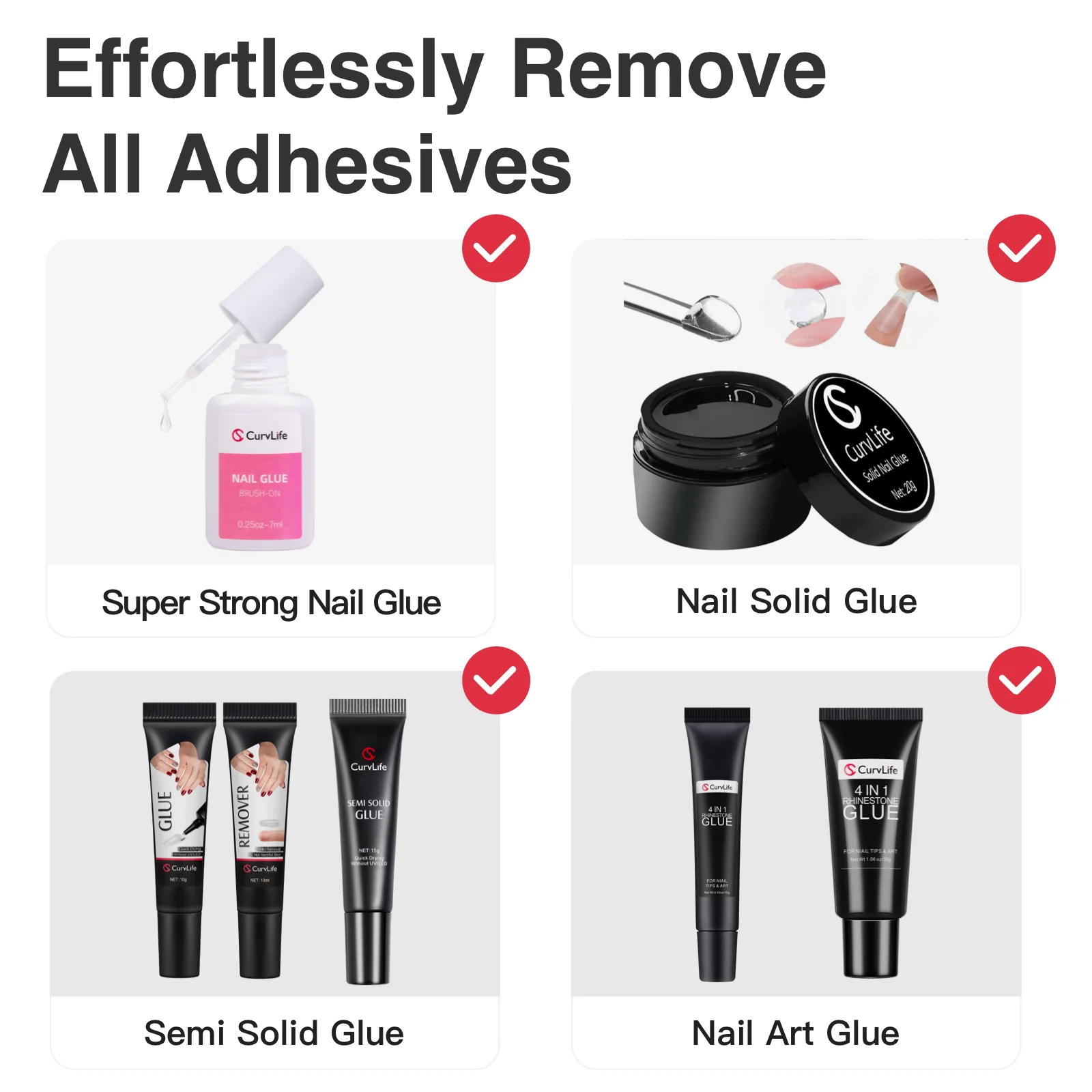 Pinpoint Remover For Nail Glue Remover Press On Nails - Image 5