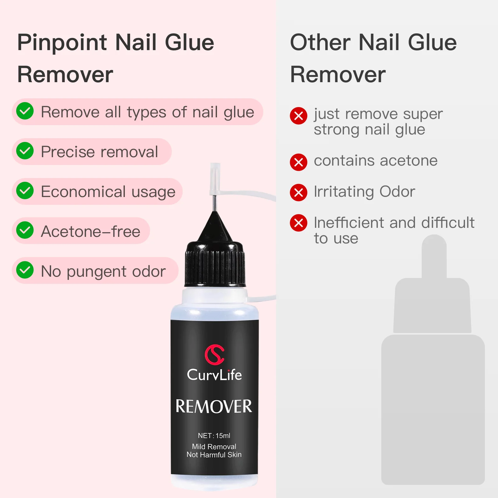 Pinpoint Remover For Nail Glue Remover Press On Nails - Image 6