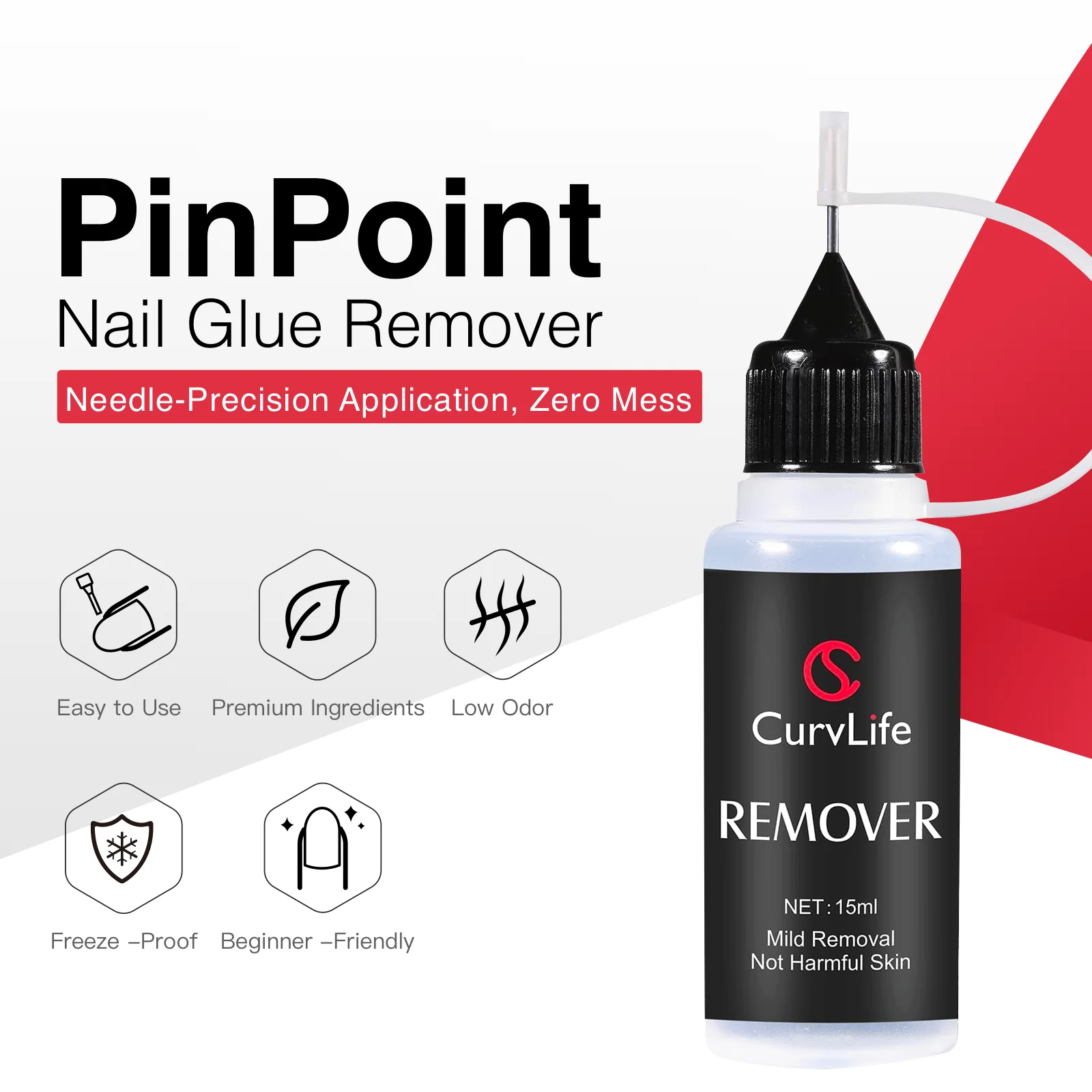 Pinpoint Remover For Nail Glue Remover Press On Nails - Image 8