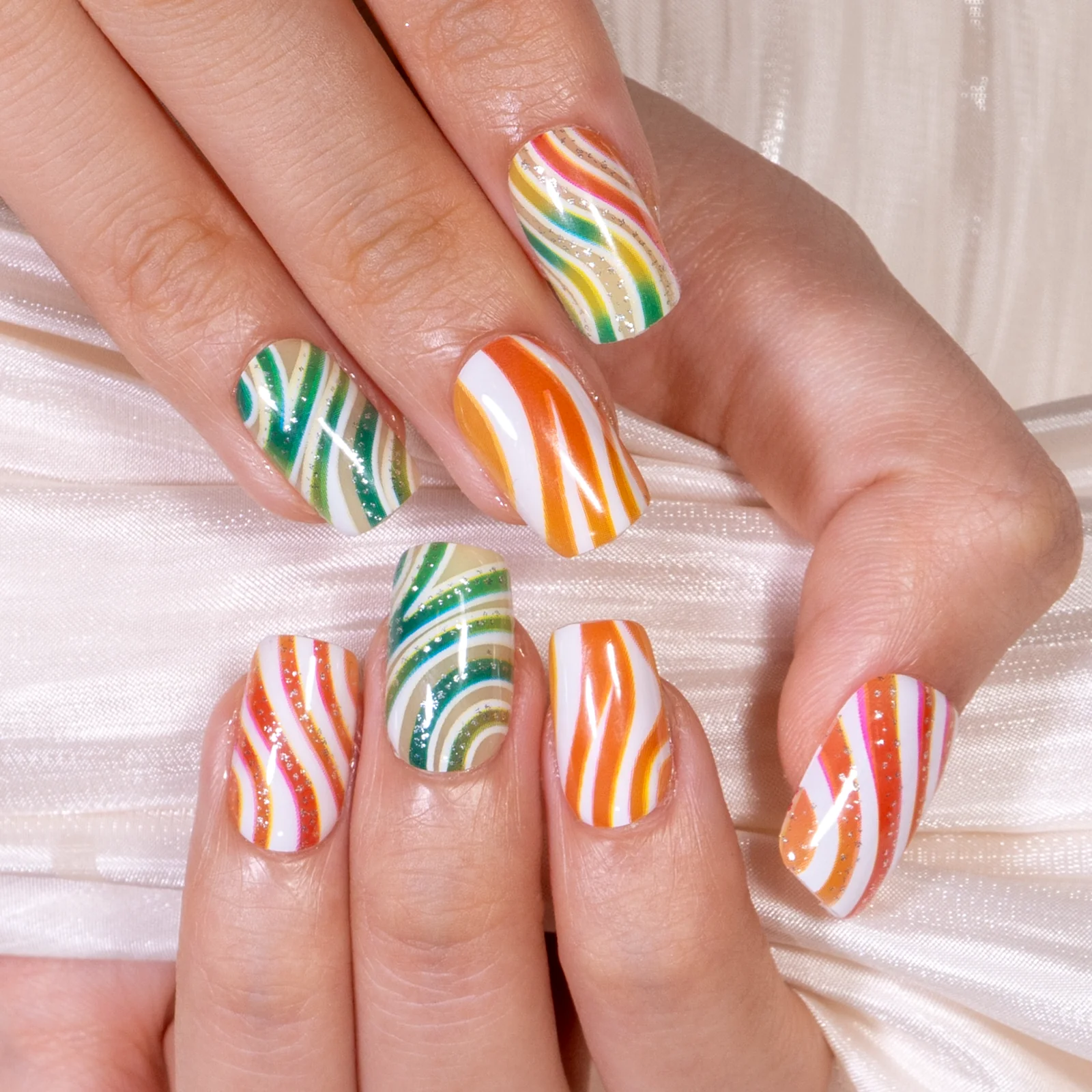 Candy Swirl Nails - Image 2