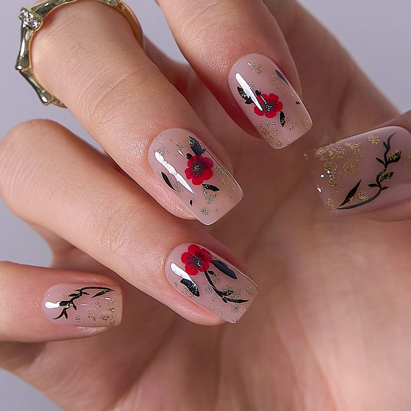 Floral Gilt Reverie