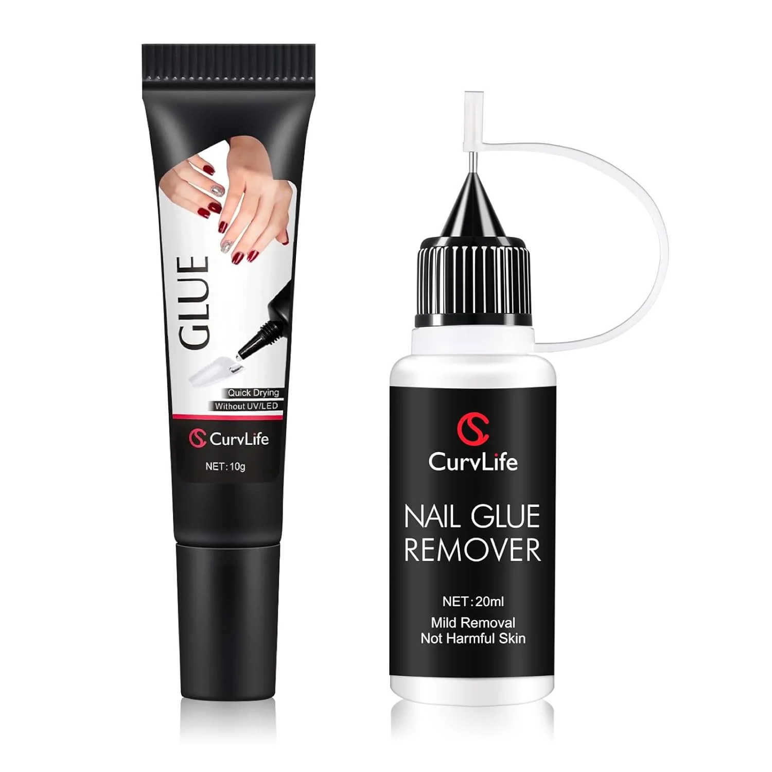 Semi solid glue New Upgrade Super Strong Quick drying with remover kit - Image 3