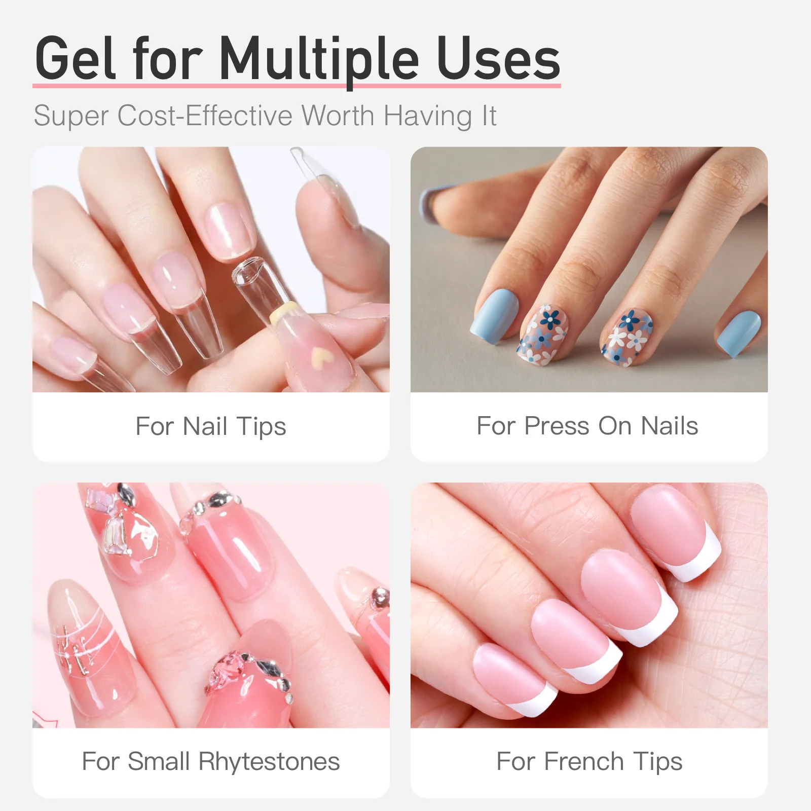 15g Semi solid glue New Upgrade Super Strong Quick drying without cure nail glue - Image 8