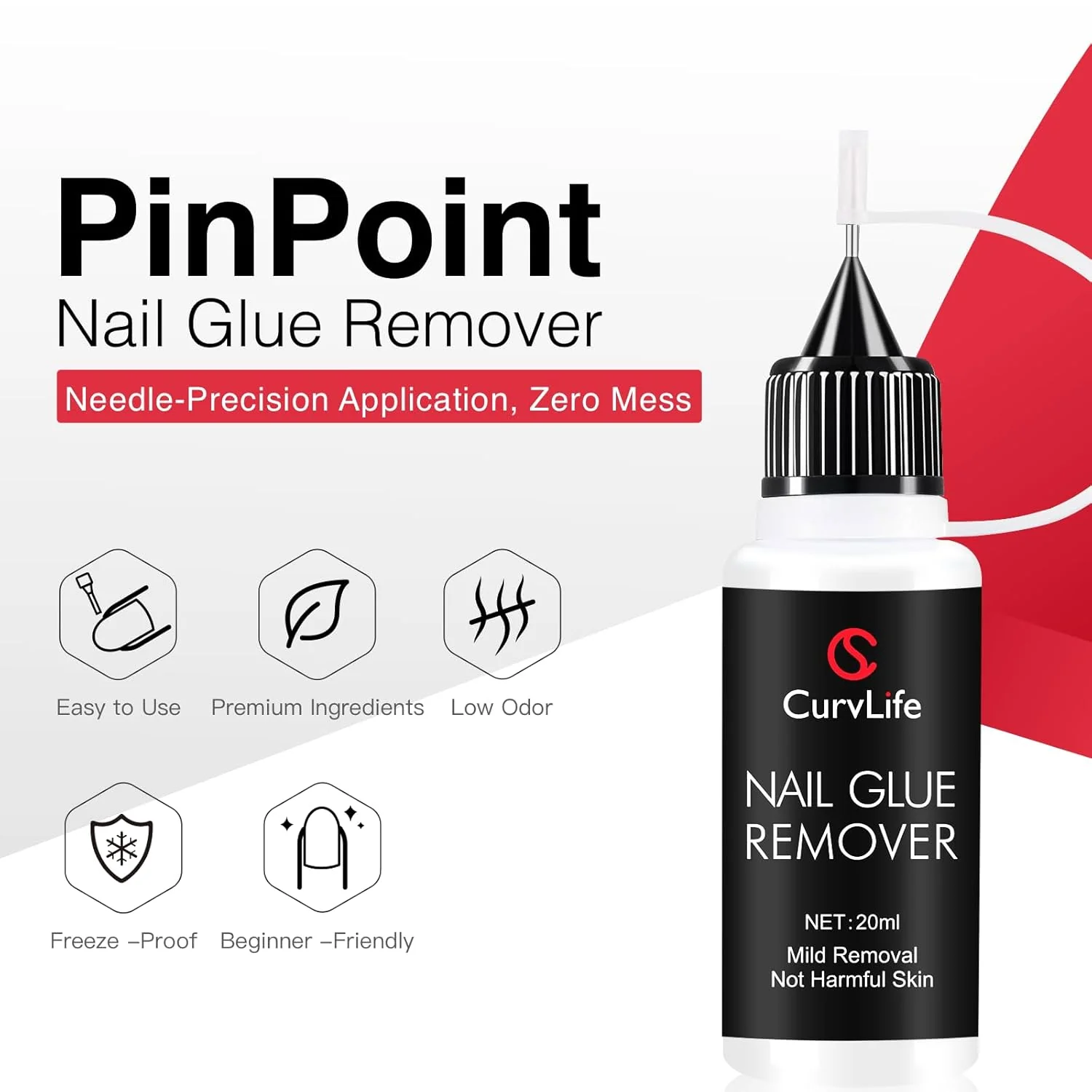 Semi solid glue New Upgrade Super Strong Quick drying with remover kit - Image 6